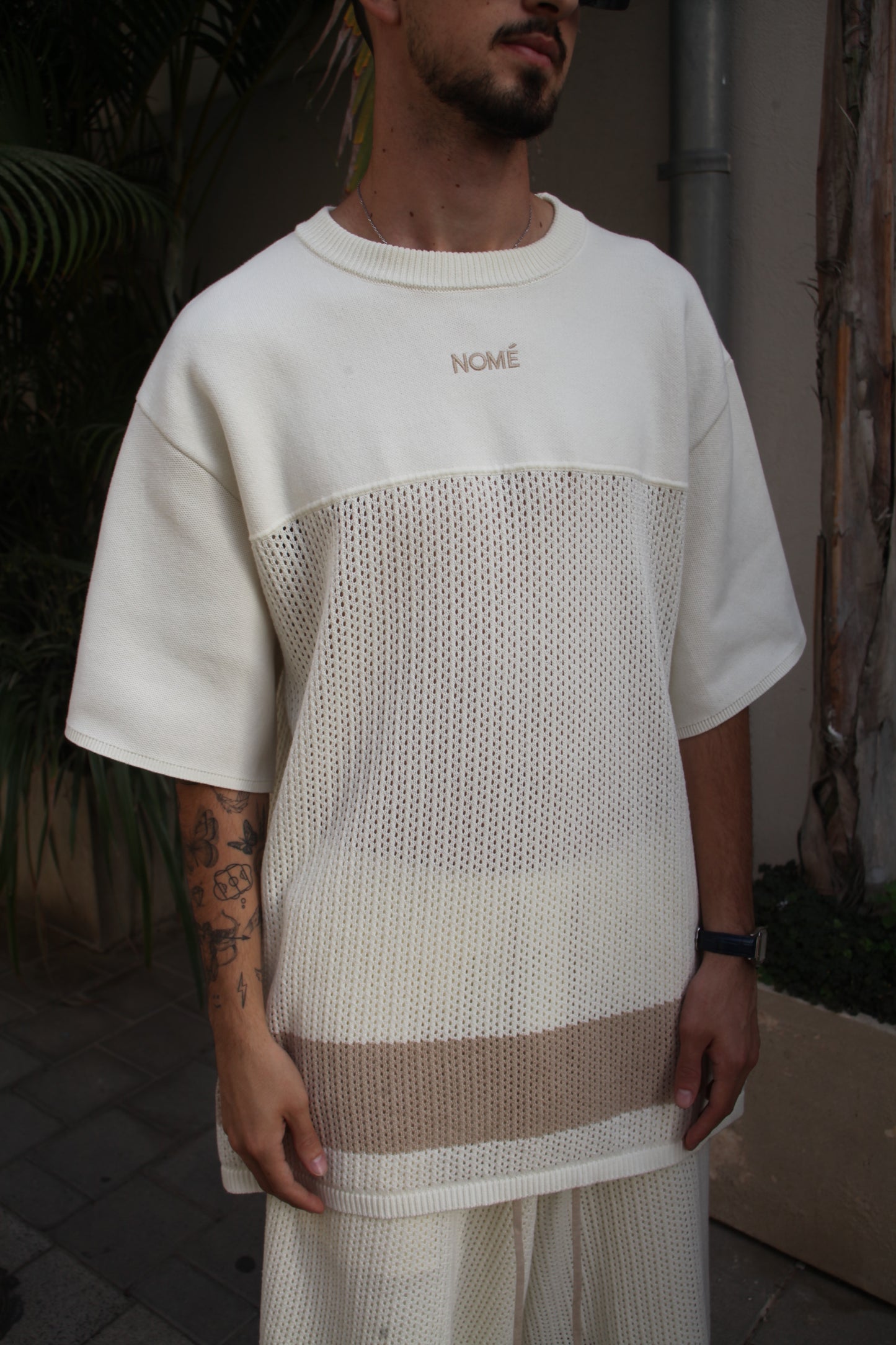 Knit Mesh Set V1 72’ Cream